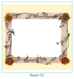 flower year year Photo frame 23